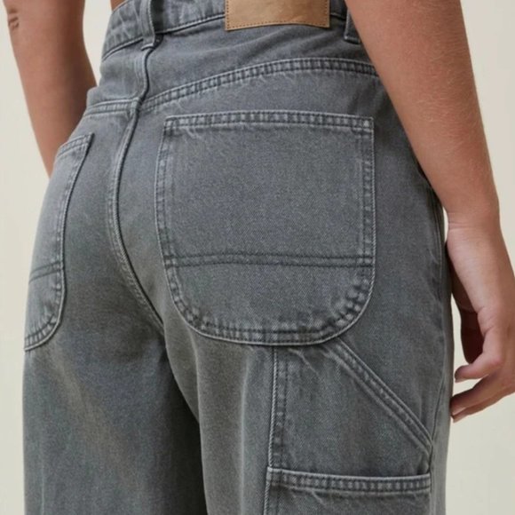 Sage Green Carpenter Jeans - Picture 2 of 2